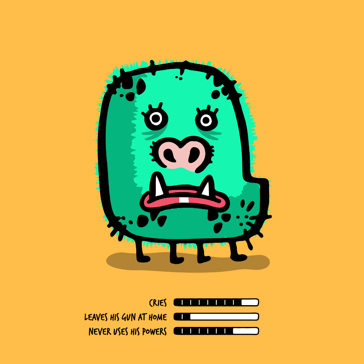 Useless Monsters #13 static token preview