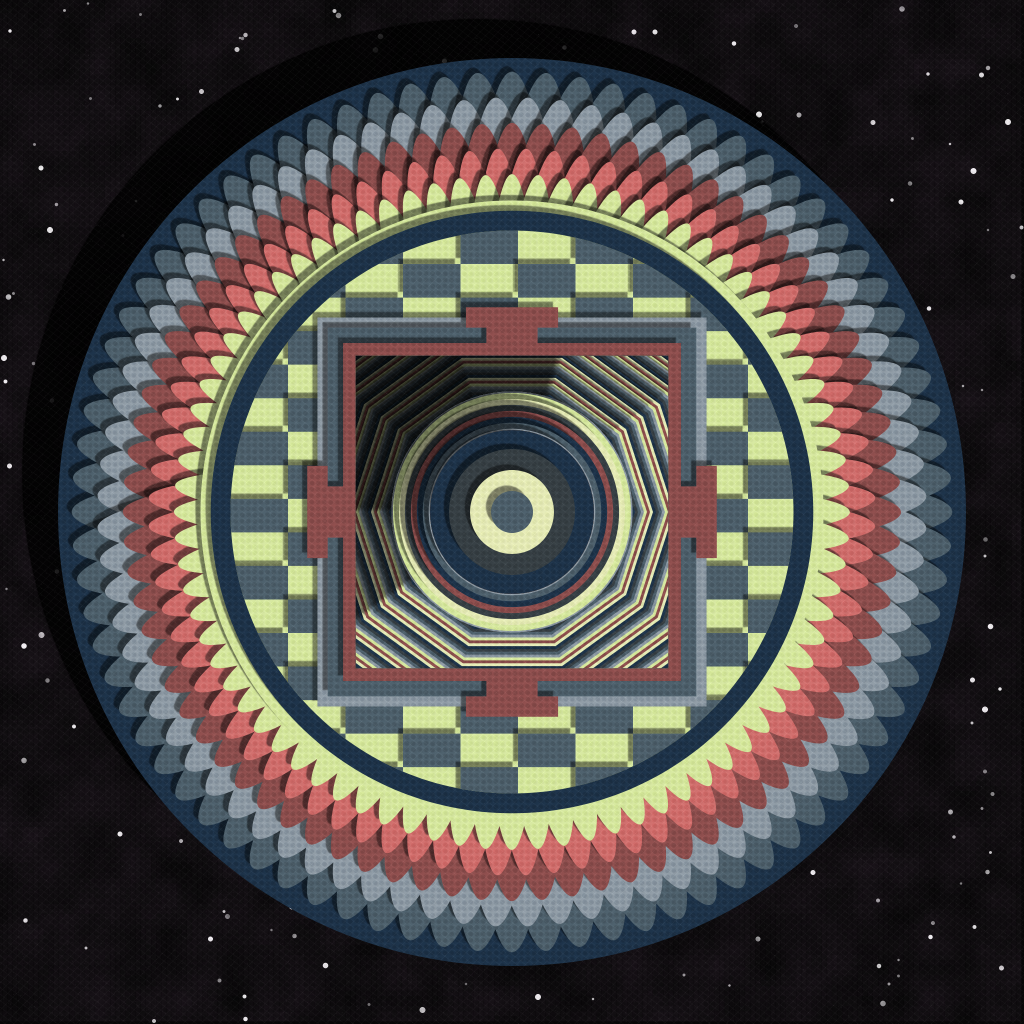 Paper Mandala #18 static token preview