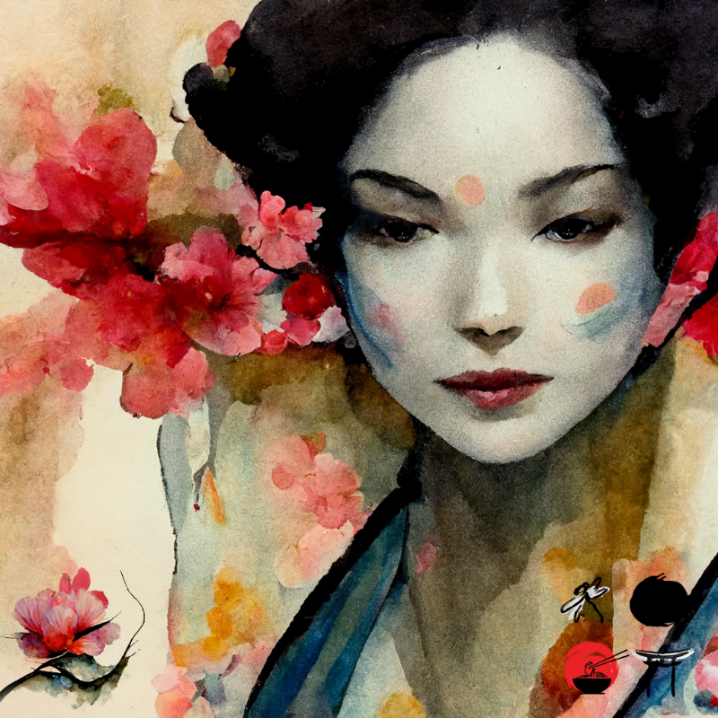 Spring Geisha #2 static token preview