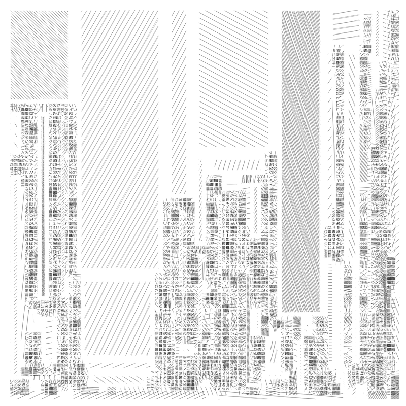 Strips layouts - Overhatched #1 static token preview