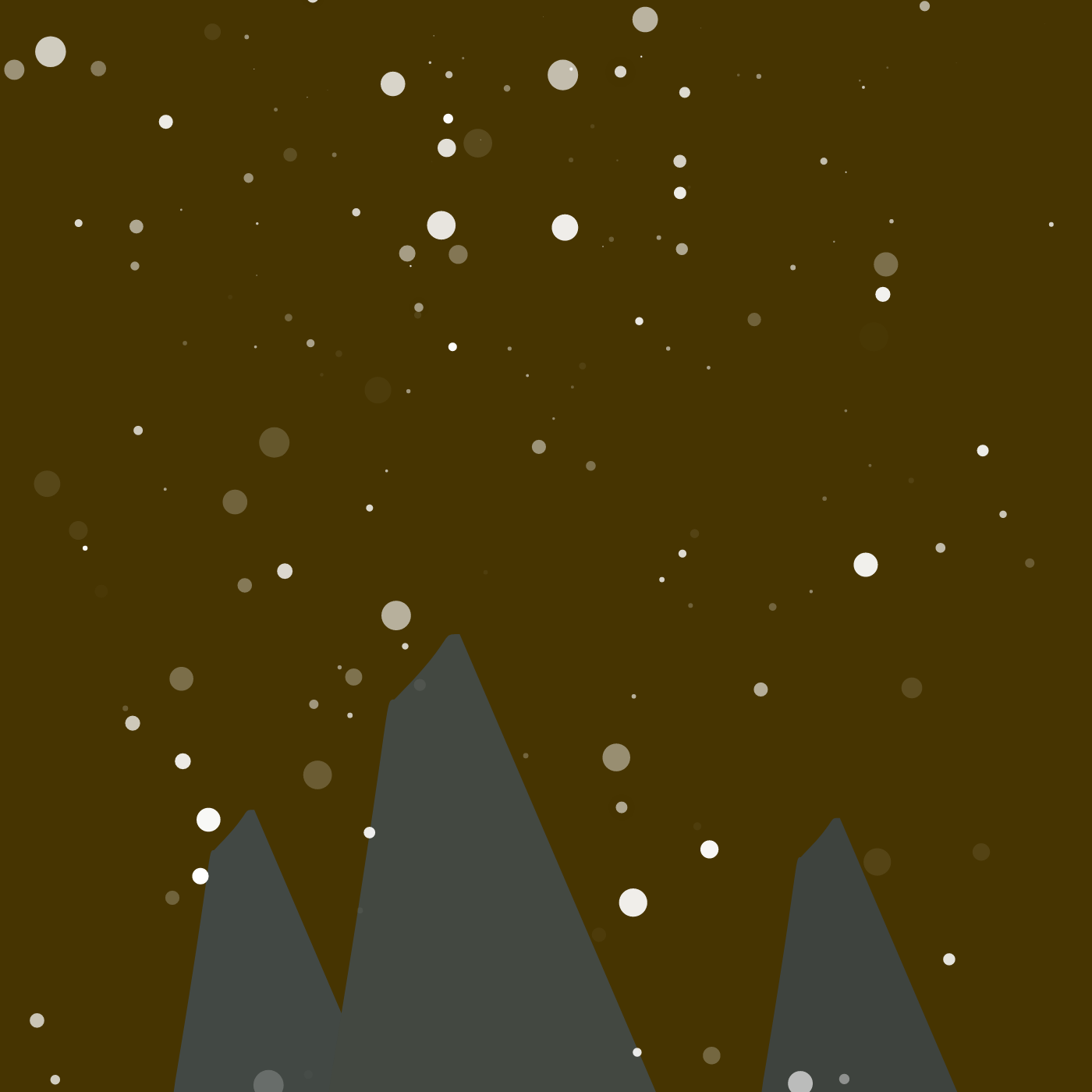 Holiday Snowfall #3 static token preview