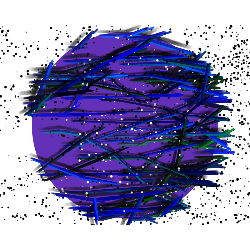 Glass Rods #16 static token preview