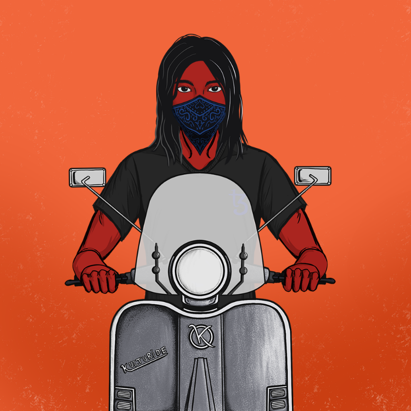 SCOOTER RIOT #85 static token preview