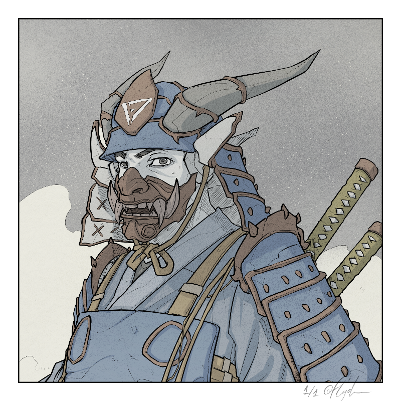 侍 (SAMURAI) #13 static token preview