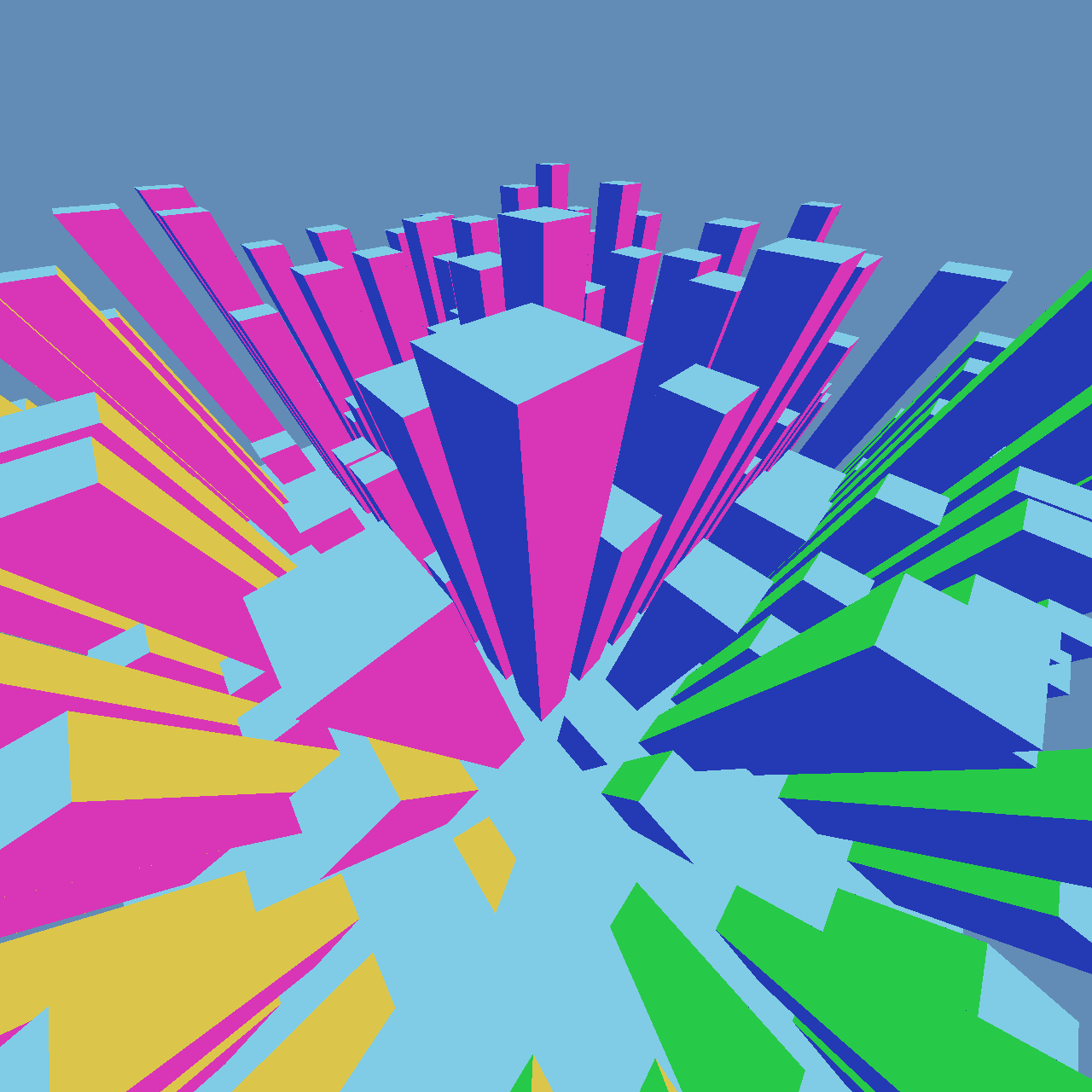NYC psychedelic flying #5 static token preview