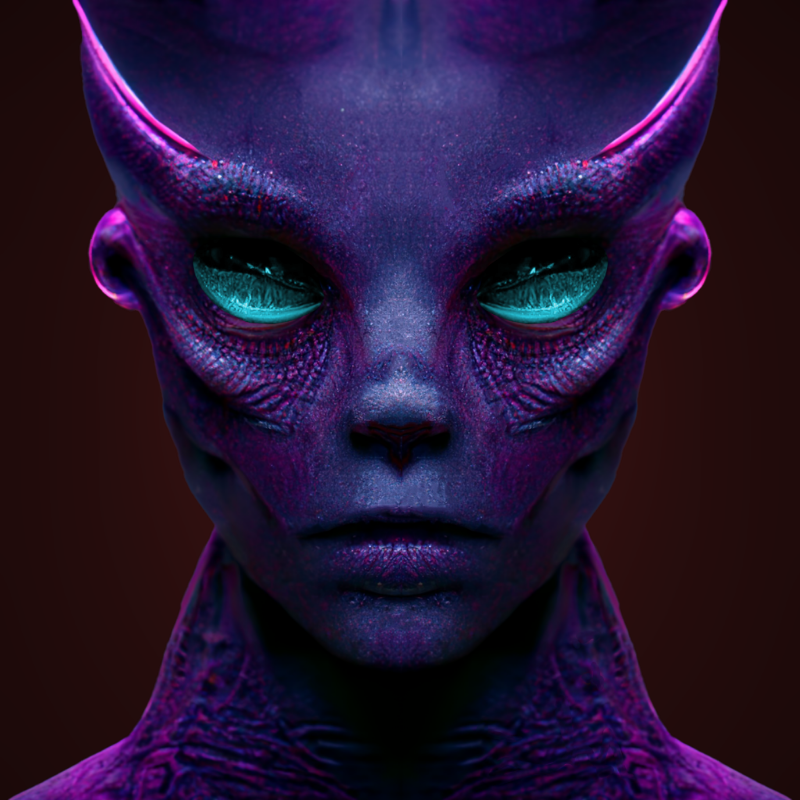 AI Aliens #2 static token preview