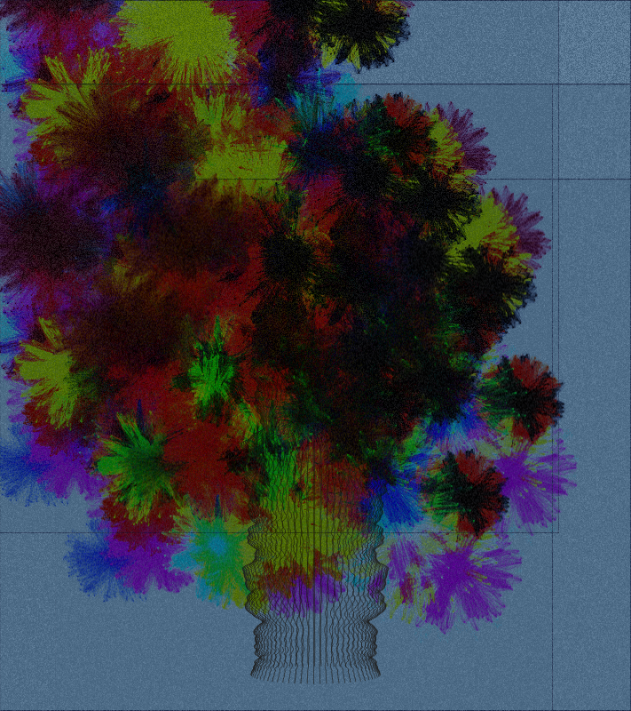 Broken Flowers #8 static token preview