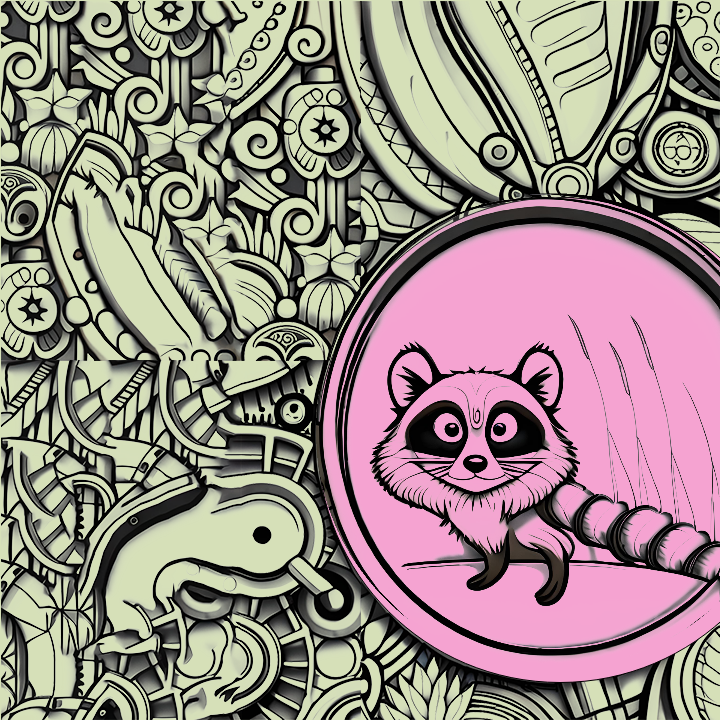 Playful weasel #5 static token preview