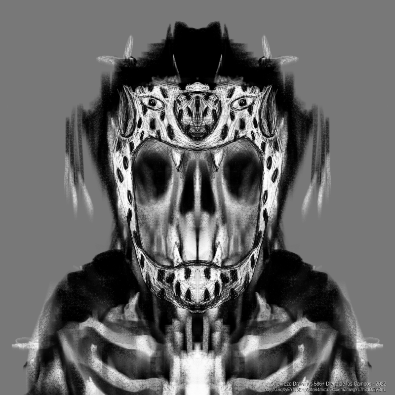 One Tezo Drawings_586+ #15 static token preview