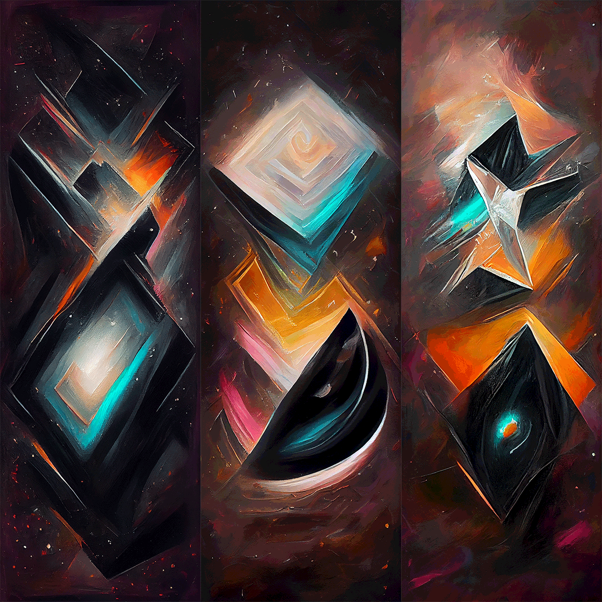 AI Galaxy #4 static token preview