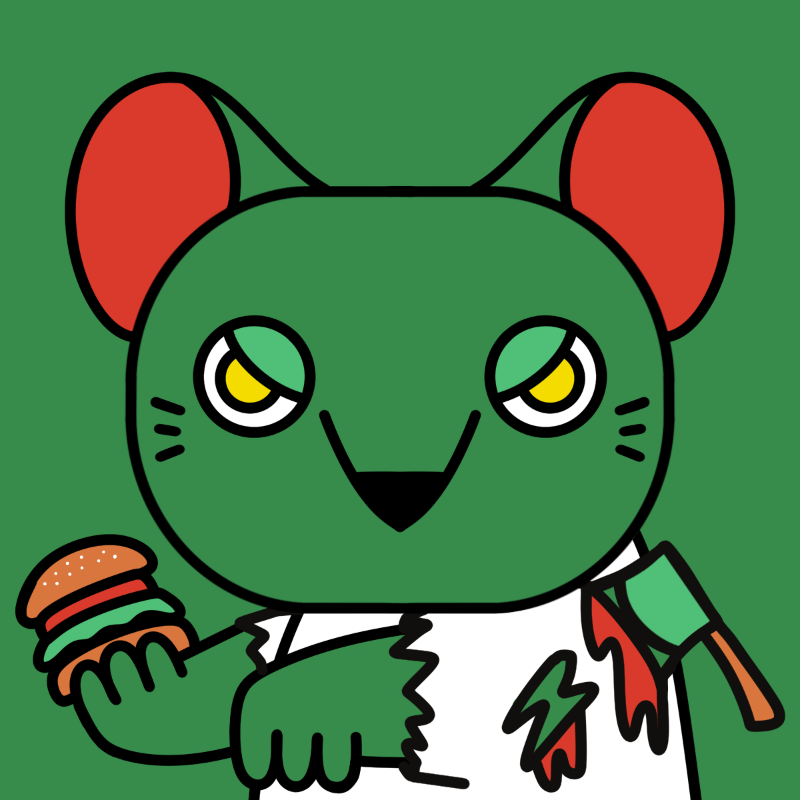 Zoombie #12 static token preview