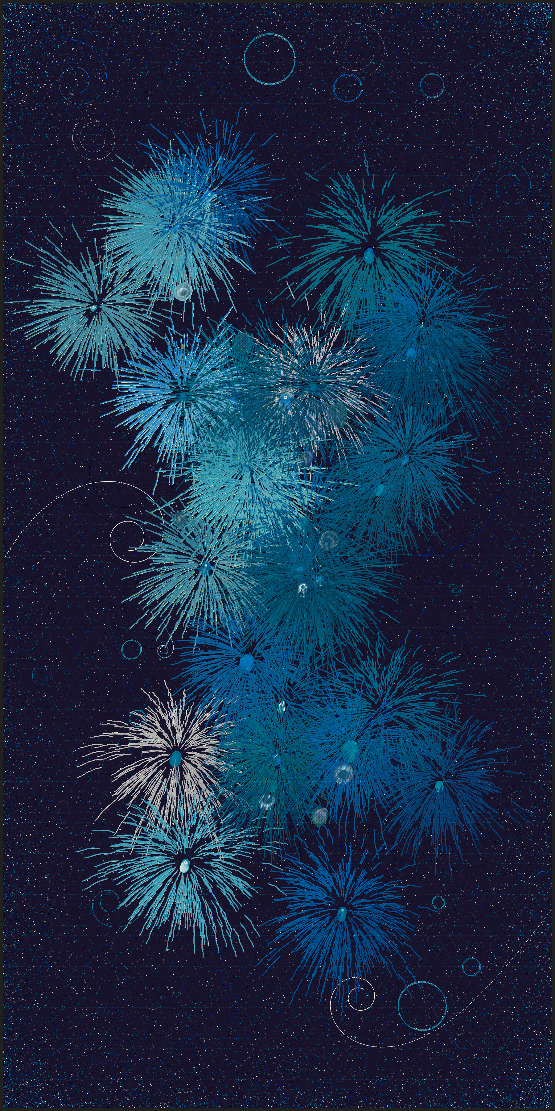 真夏の花火　Fireworks in Midsummer #2 static token preview