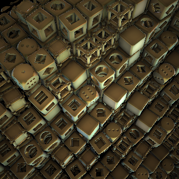 Tired Voxels #18 static token preview