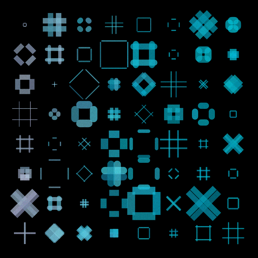 Hash Grid #19 static token preview
