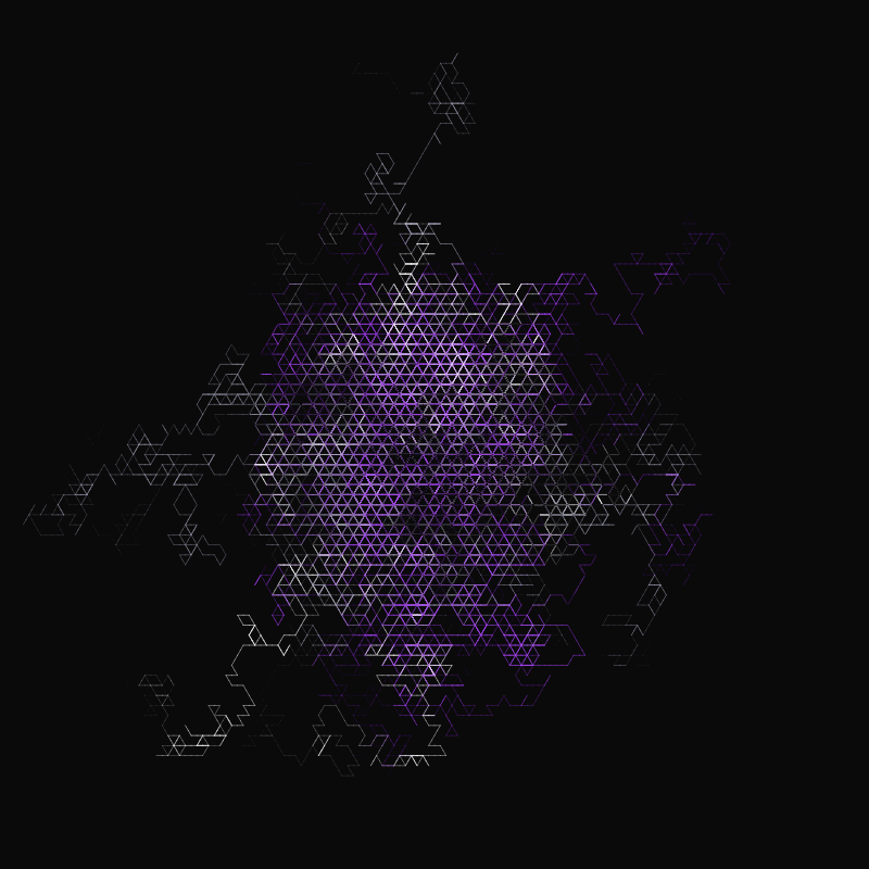 Hex Runner Ver. Experiment #1 static token preview