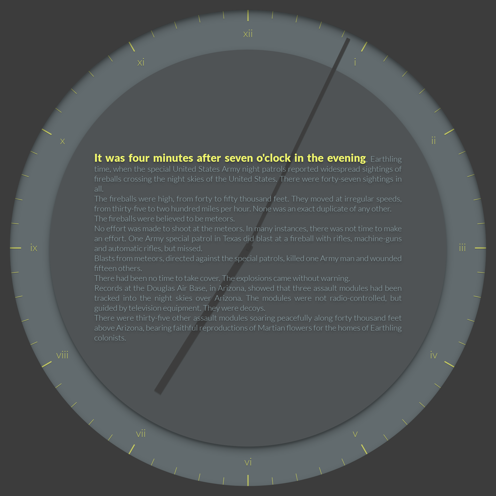 A Watch #12 static token preview