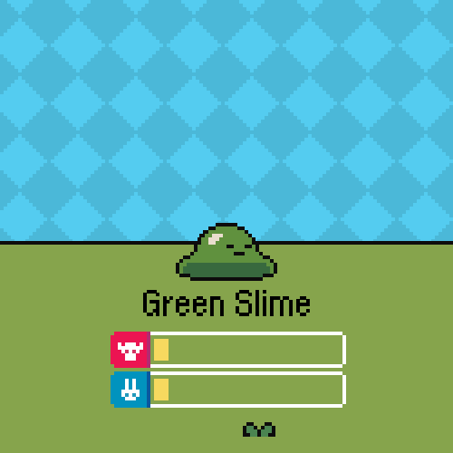 Pocket Slimes #12 static token preview