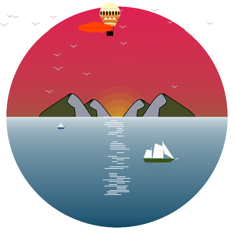 Sunset View #6 static token preview