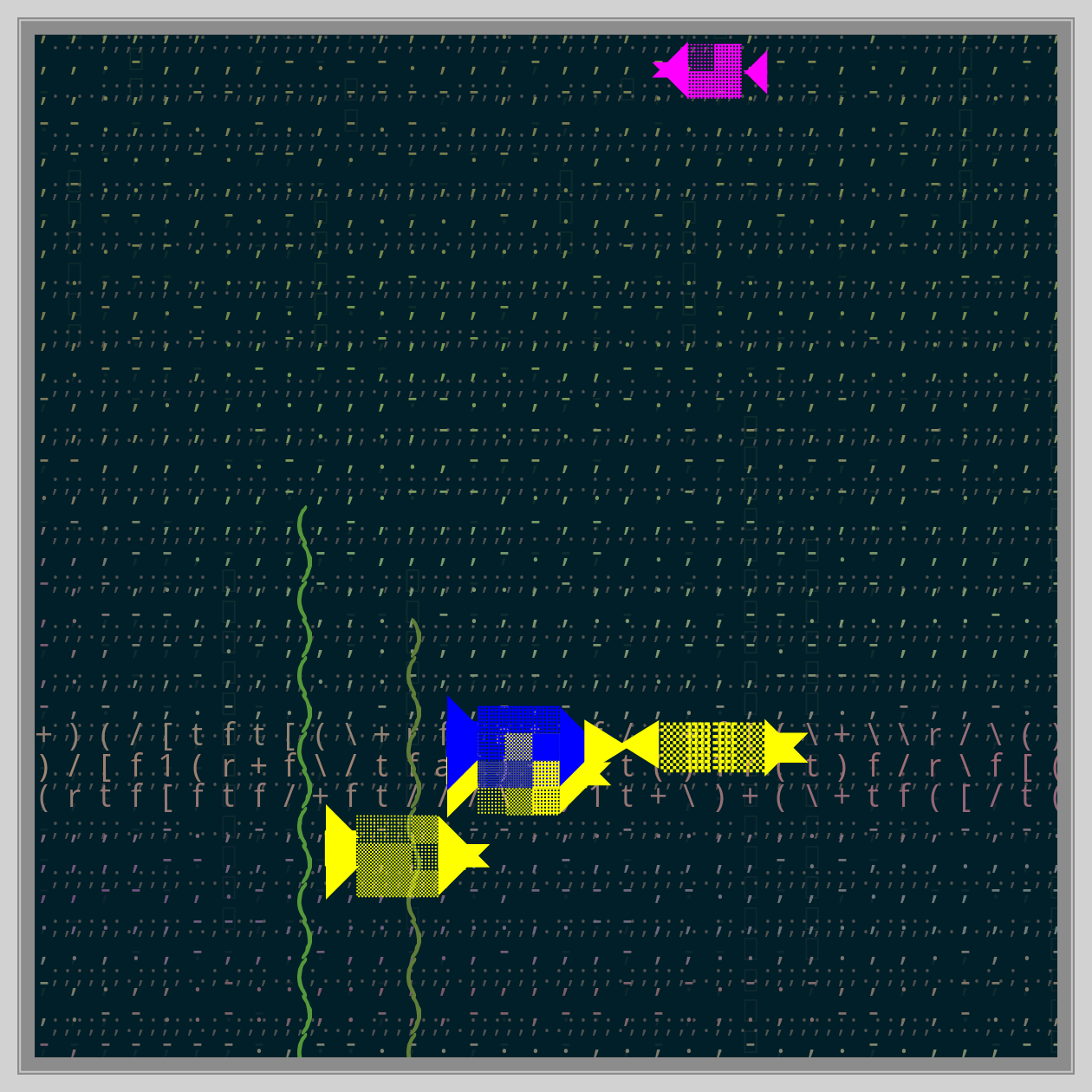 Ascii Quarium #17 static token preview