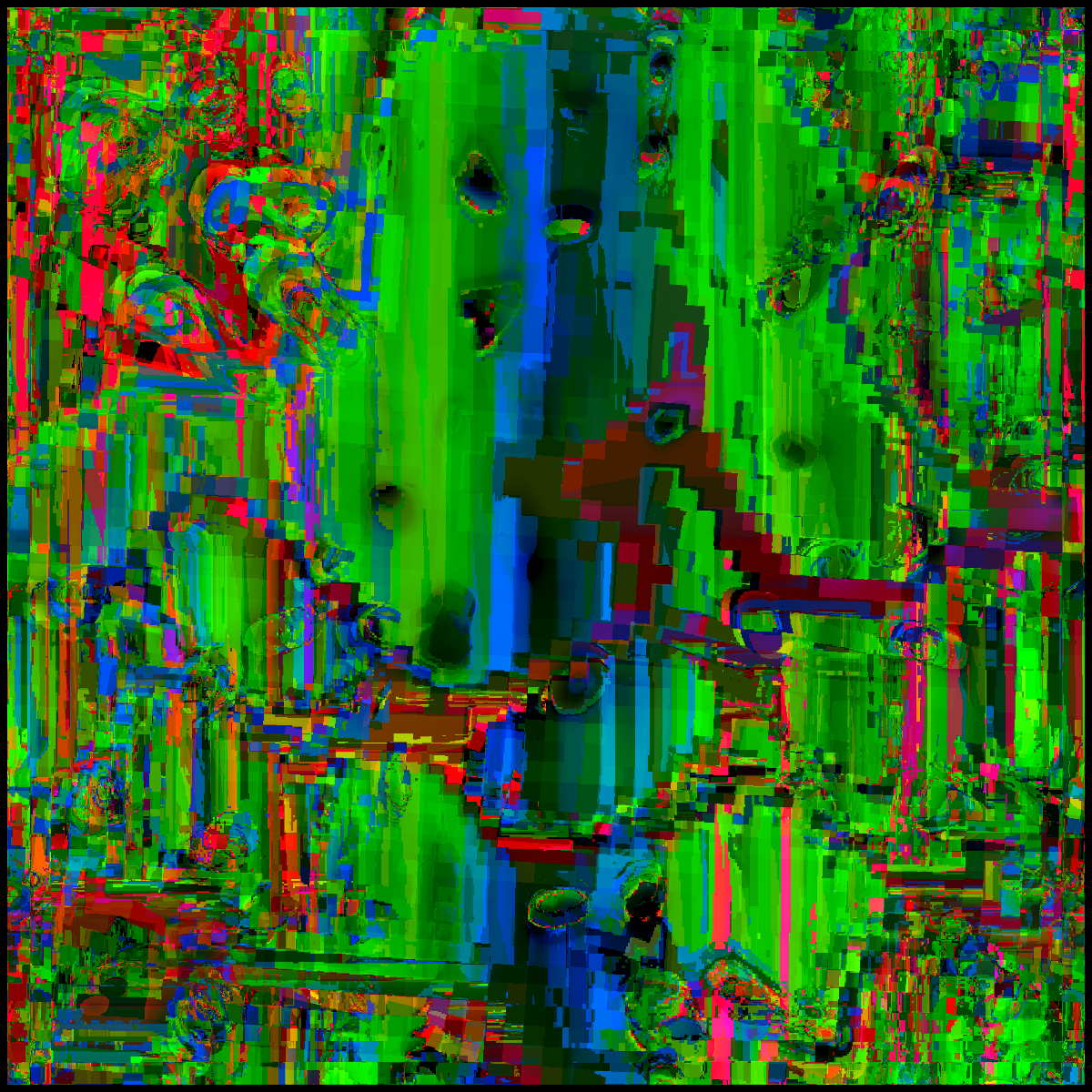 Glitch Generator #12 static token preview