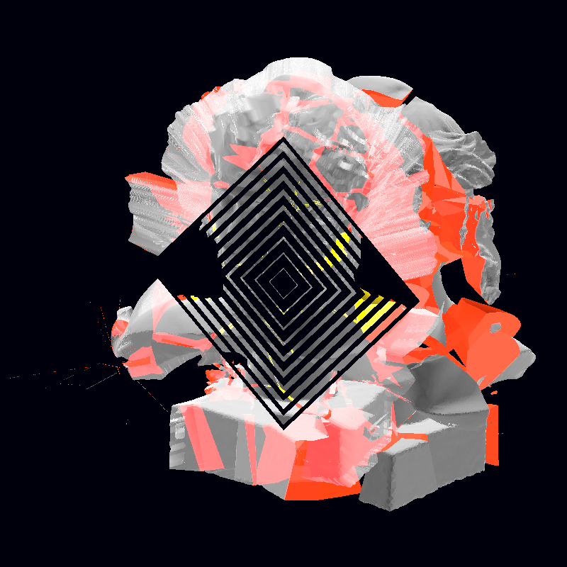 Exploding headz #20 static token preview