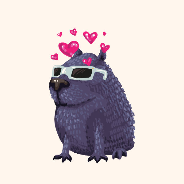 MEGA Capybara Collection #5 static token preview