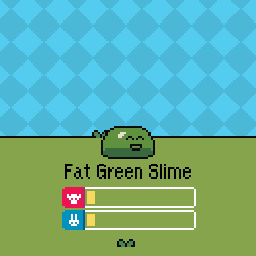 Pocket Slimes #6 static token preview