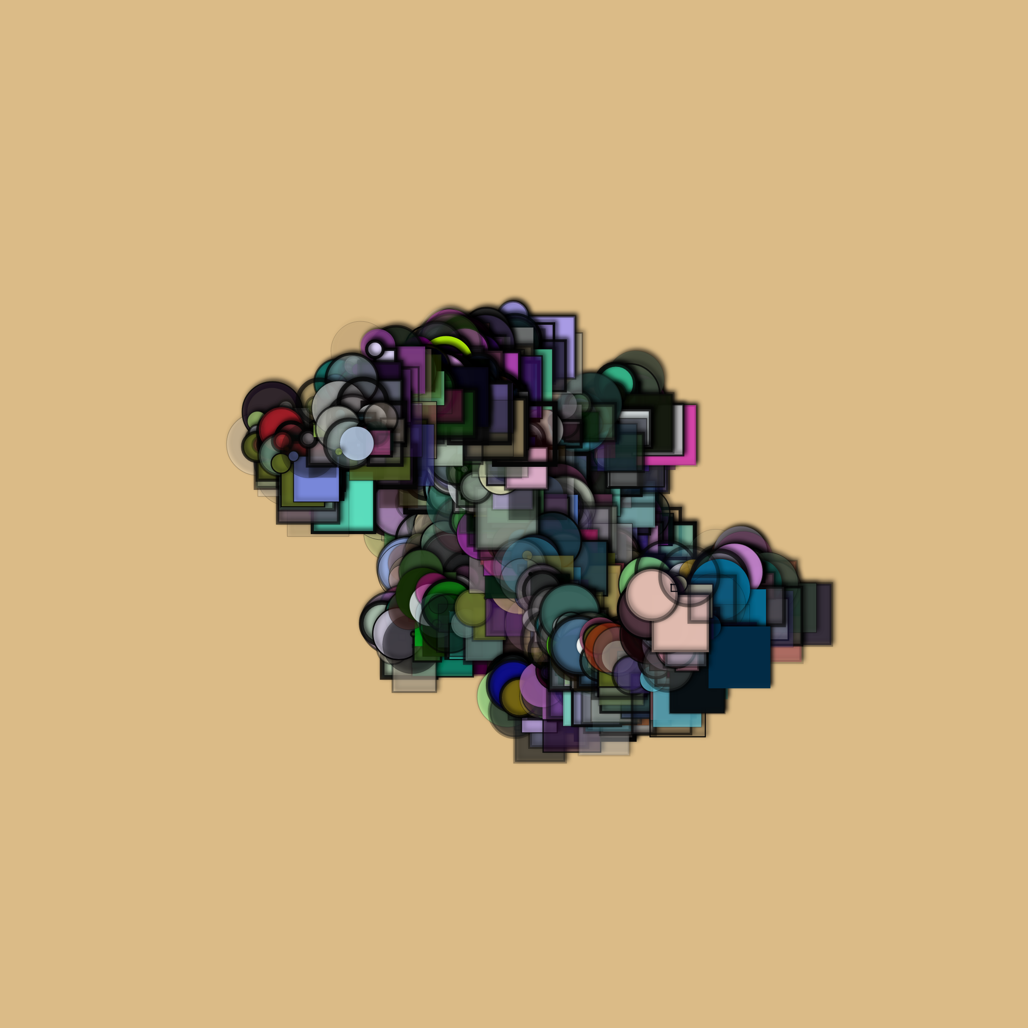 P5Js Thoughts V4 #3 static token preview