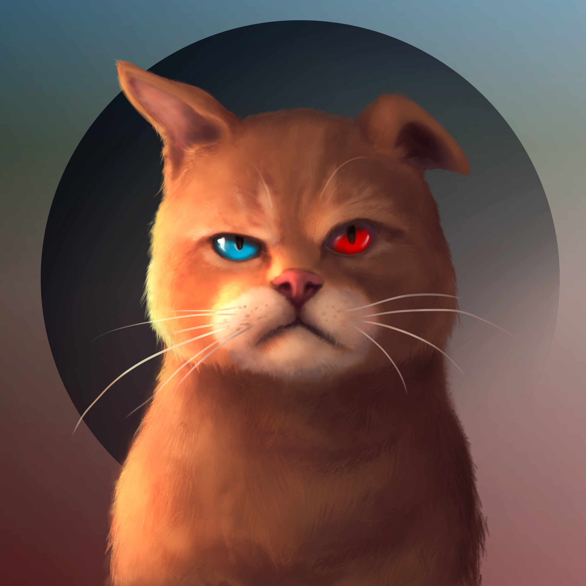 Gangsta Cat #3 static token preview