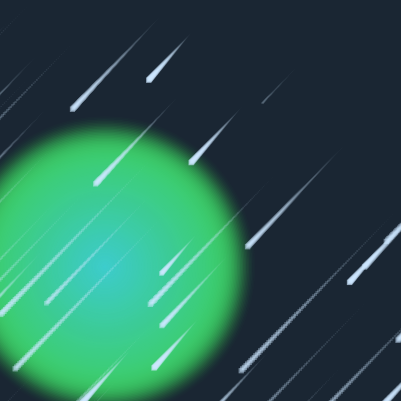 Comets #1 static token preview
