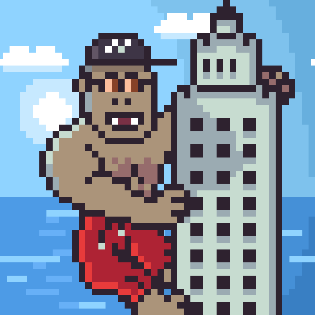 pixel-kong #10 static token preview