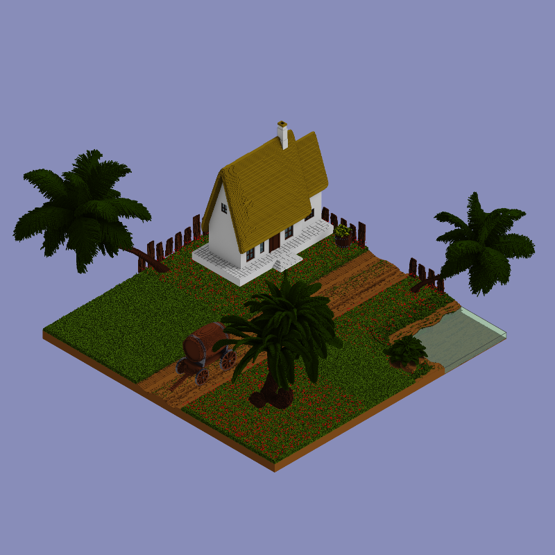 Pastel cottages #2 #2 static token preview