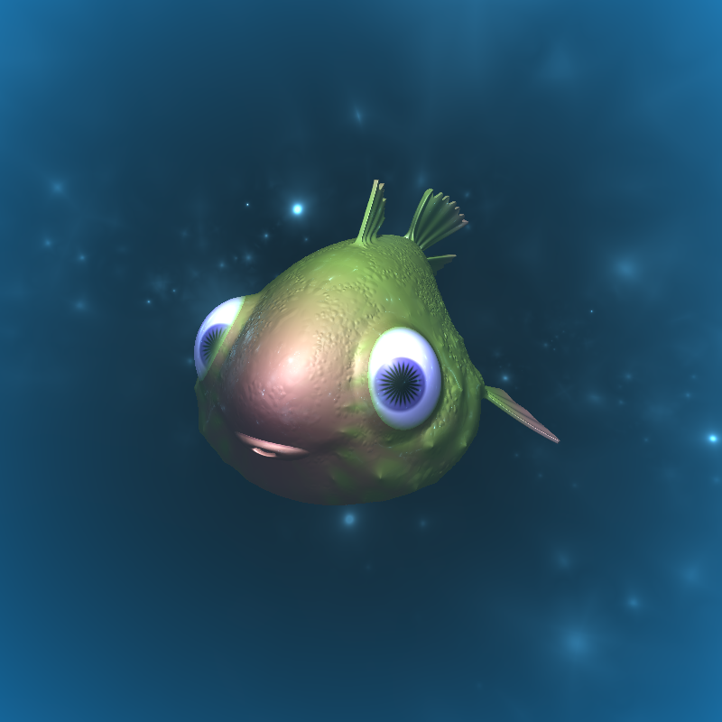 Weird Fishes #6 static token preview