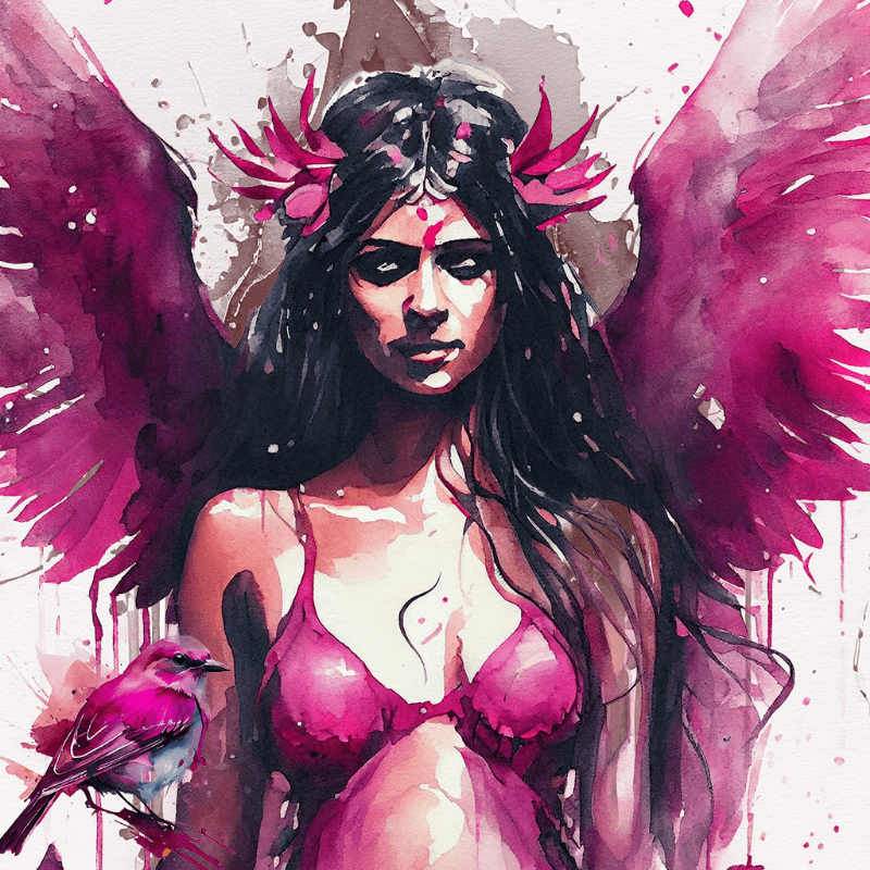 Shakti in Magenta #3 static token preview