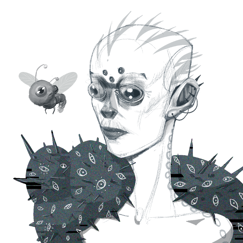 Sketch Dudes #23 static token preview
