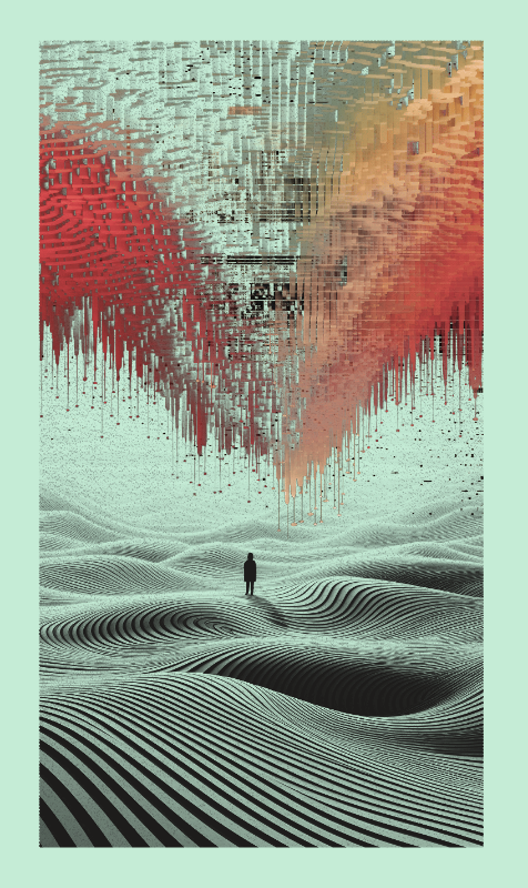 human in search of himself #10 static token preview