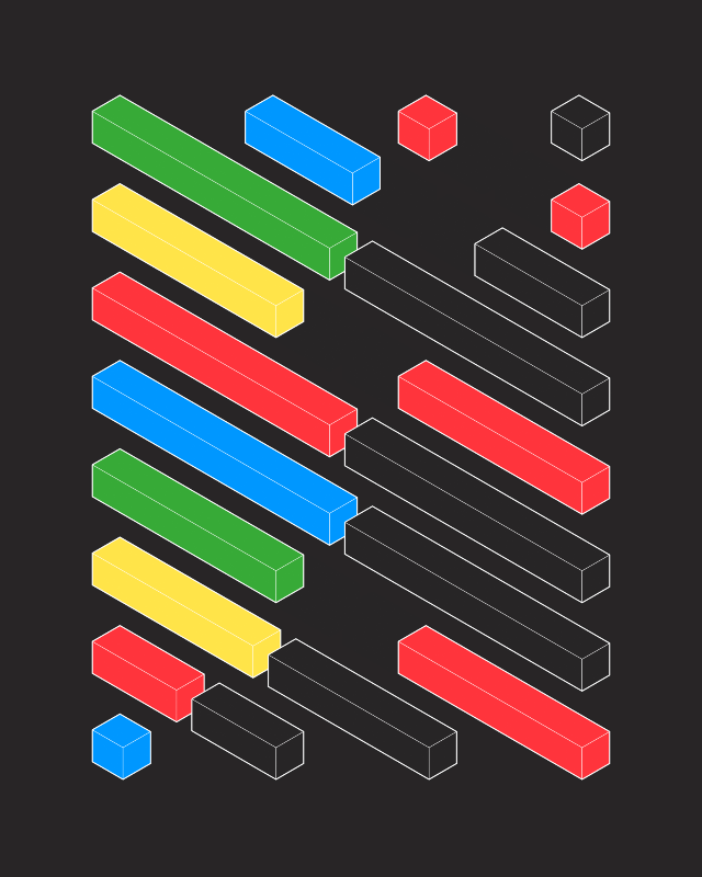 Blocky-Neon #5 static token preview