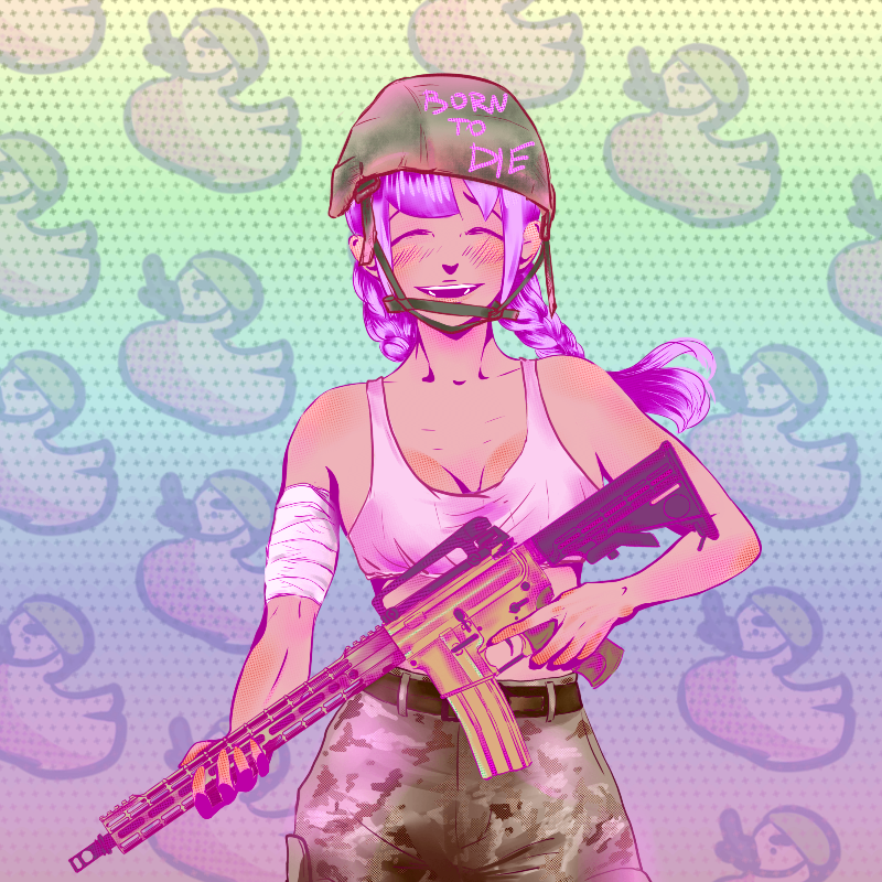 Waifu with a raifu! #24 static token preview