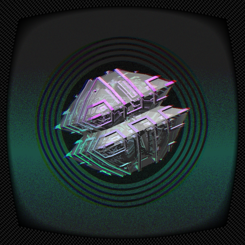 Glass kaleidoscope #3 static token preview