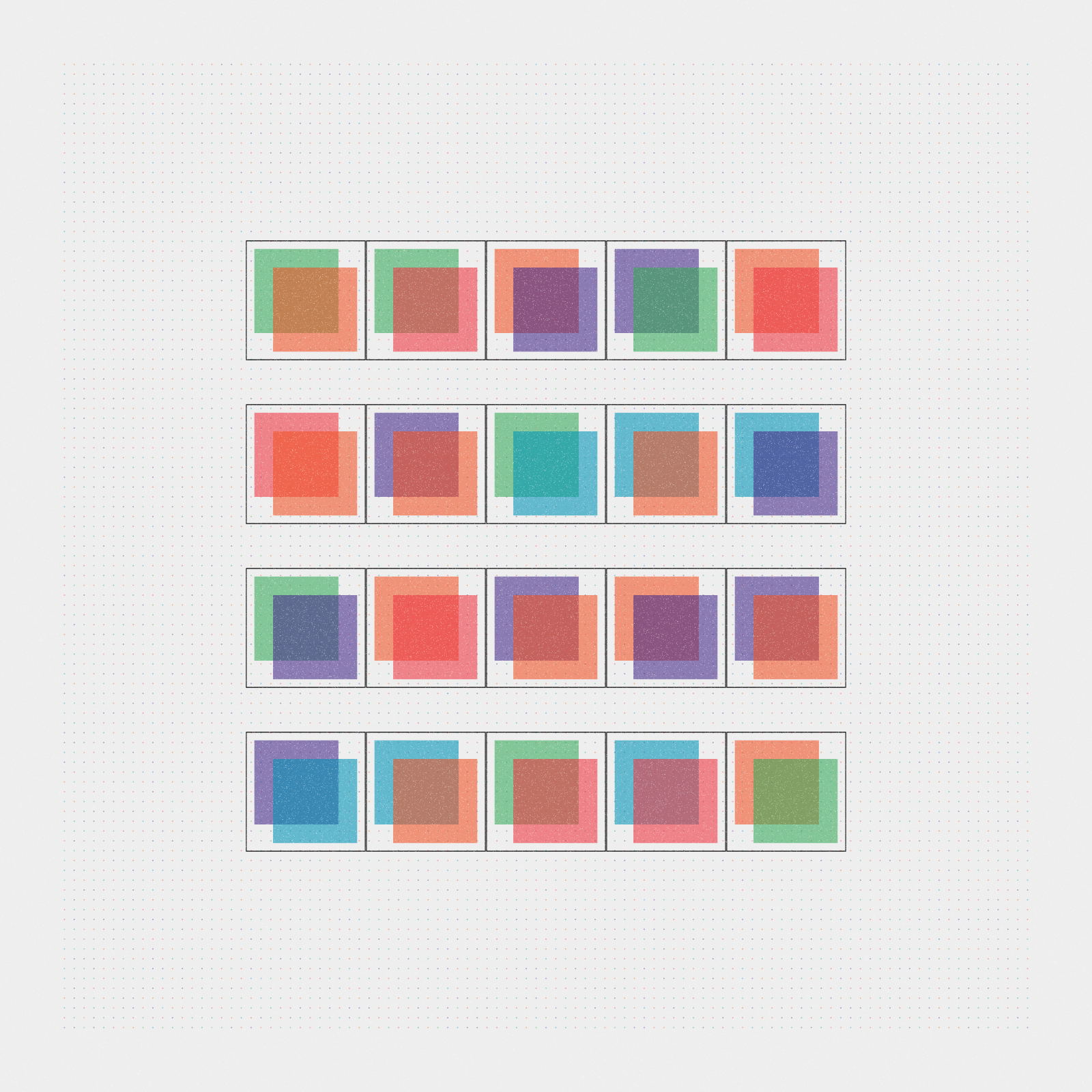 Unsolicited abstraction of modern times #23 static token preview