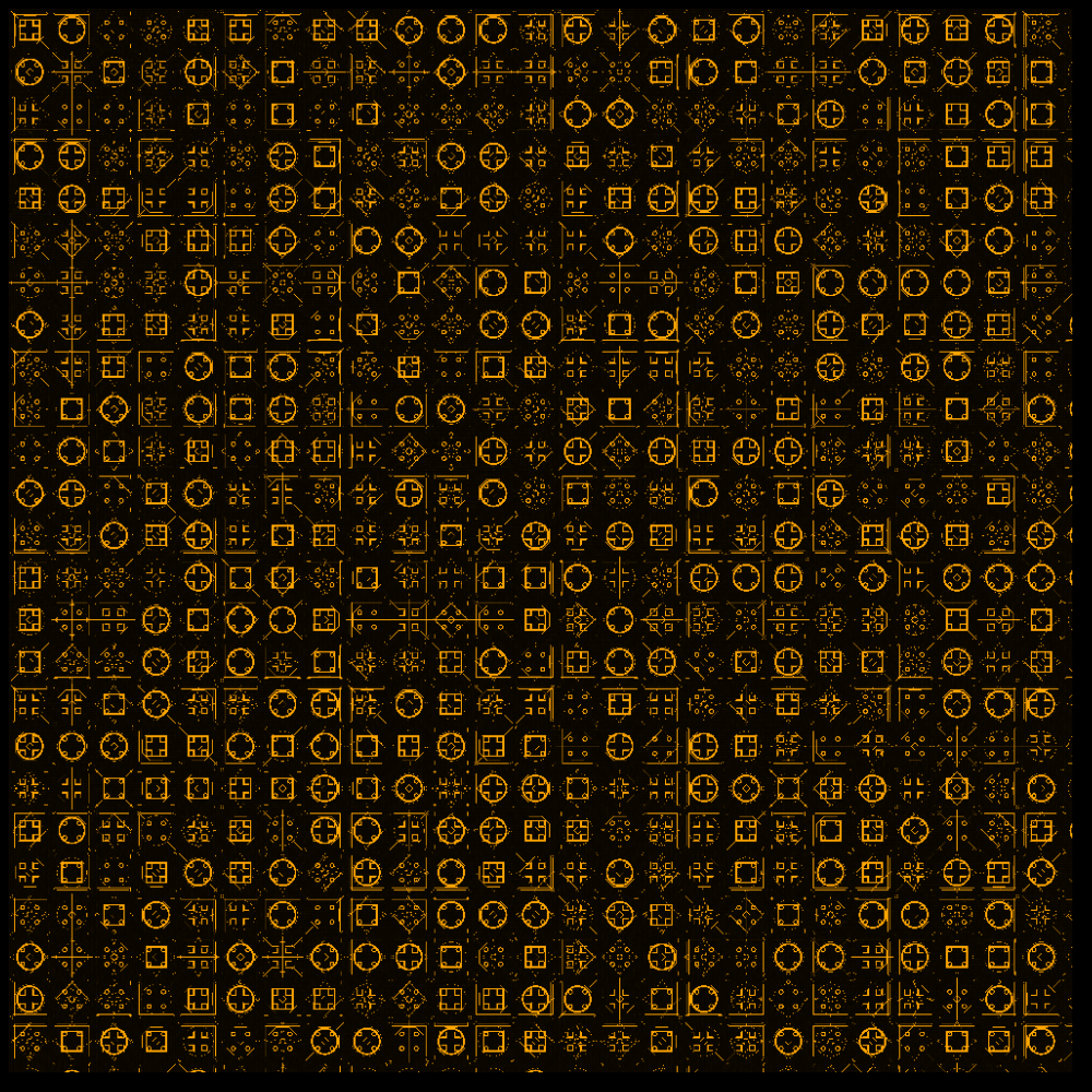 colorized_geometric_pattern #21 static token preview