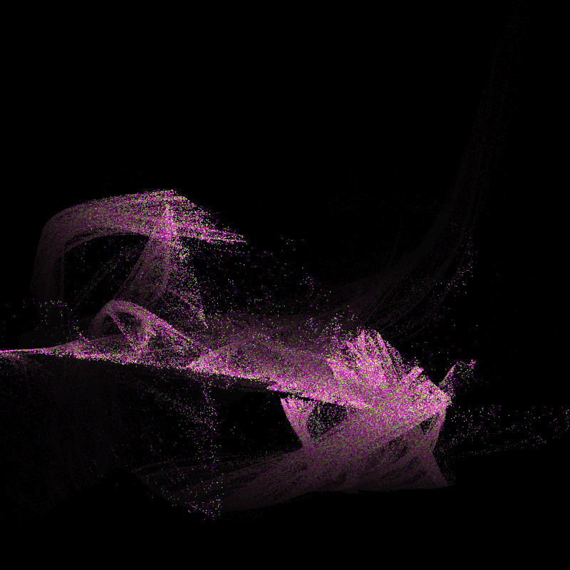 Fractal Amoeba #632 static token preview