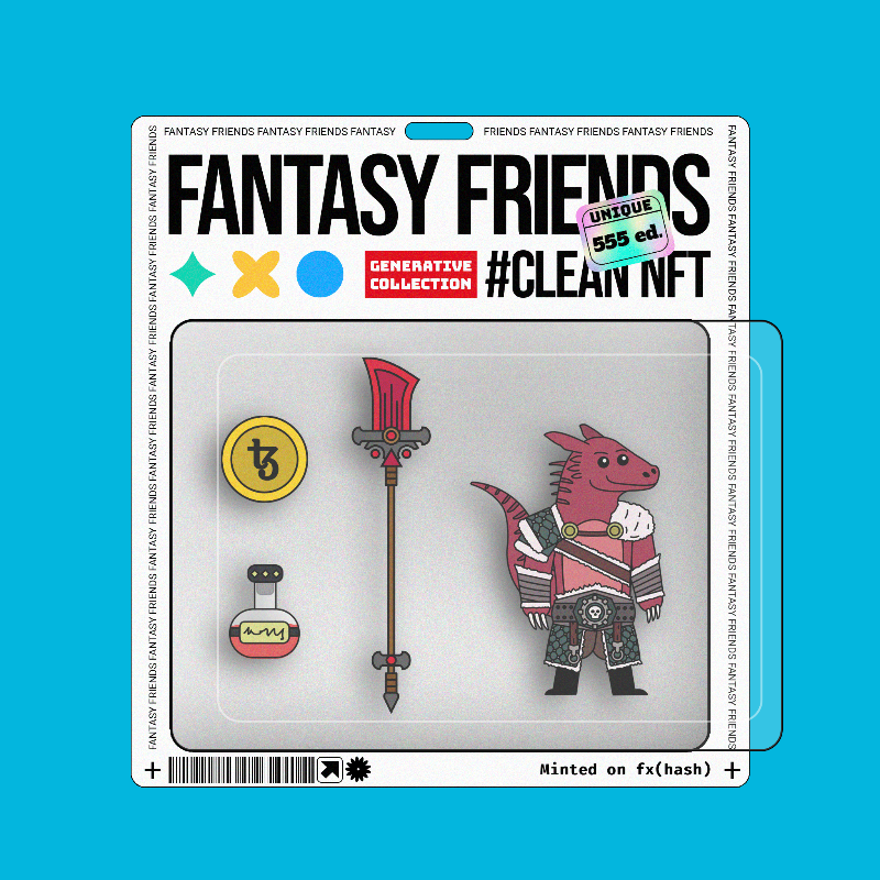 Fantasy Friends #25 static token preview