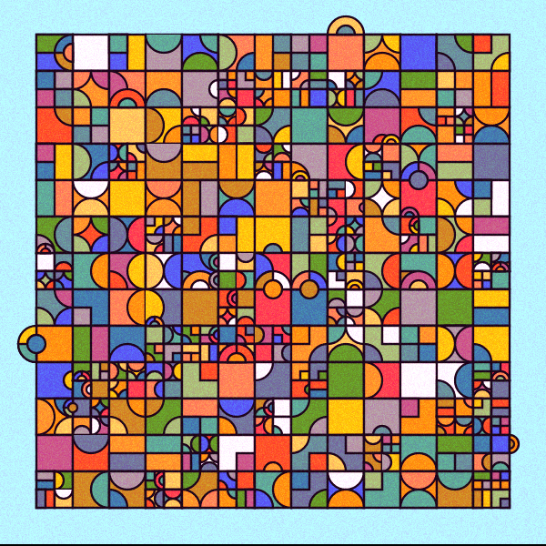 Mosaic Blocks #8 static token preview