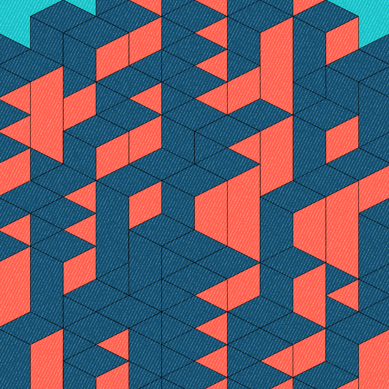 Colorful Cubes #18 static token preview