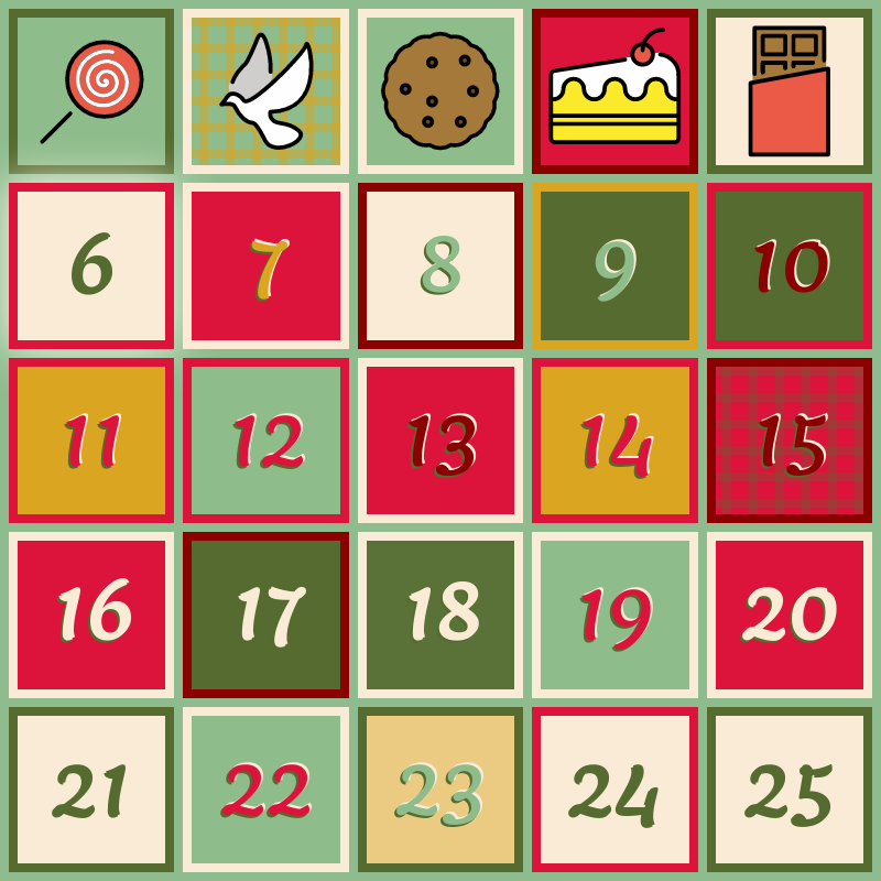 Advent Calendar #6 static token preview