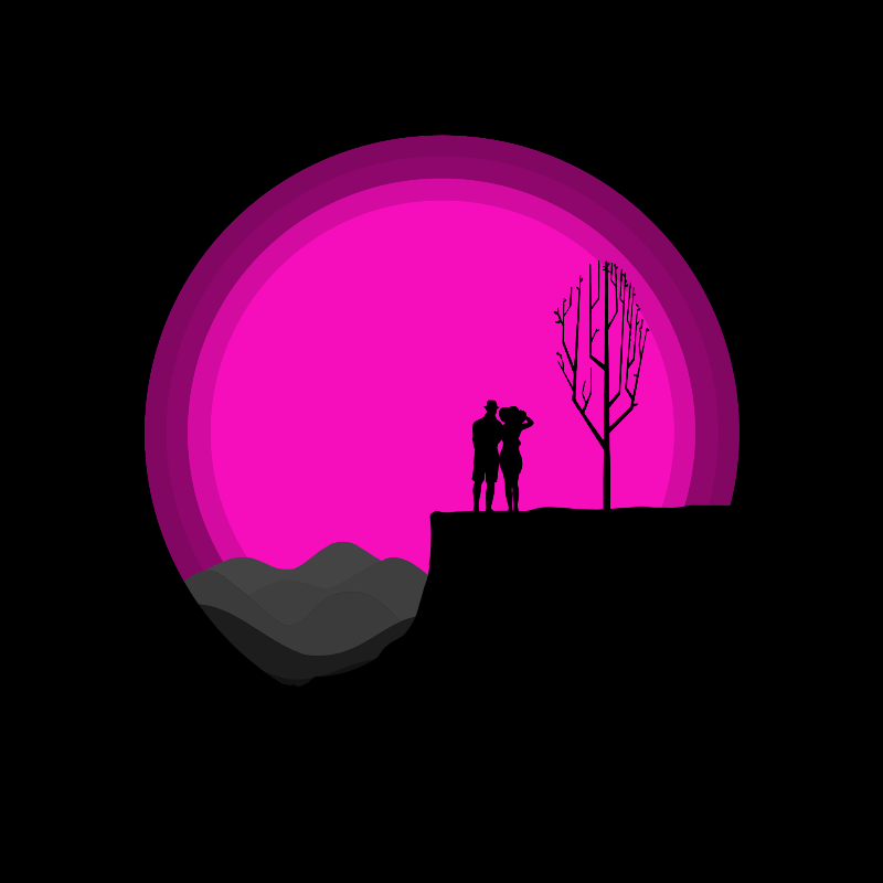 Romantic Sunset #12 static token preview