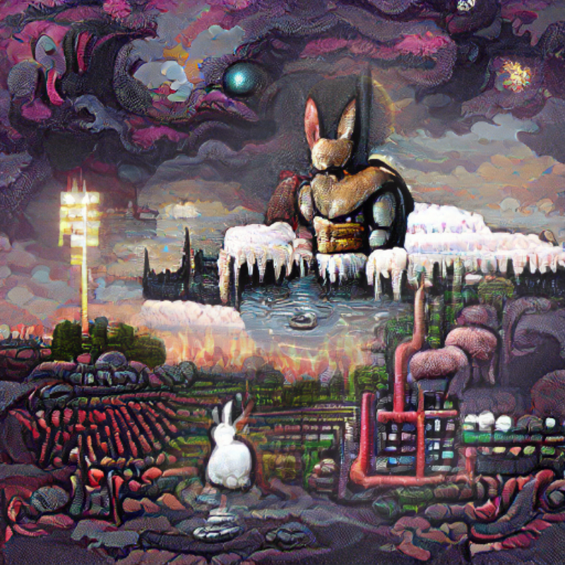 Follow the White Rabbit #17 static token preview