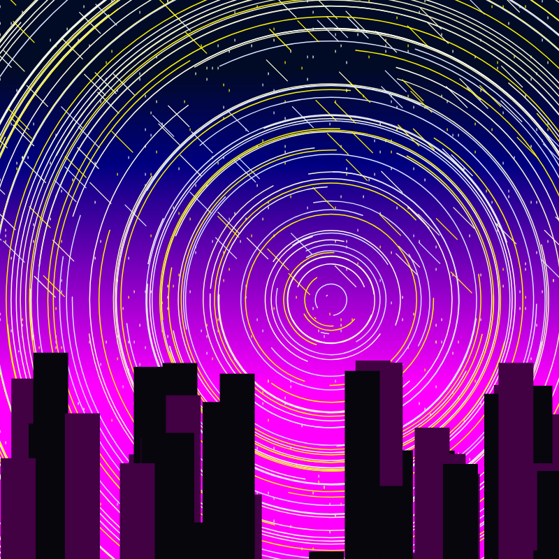 Starry sky #16 static token preview