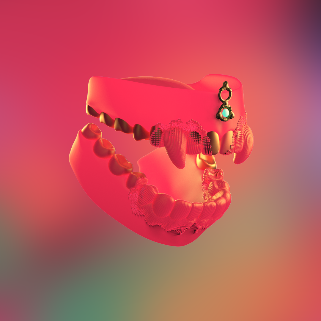 Electric Fangs #185 static token preview